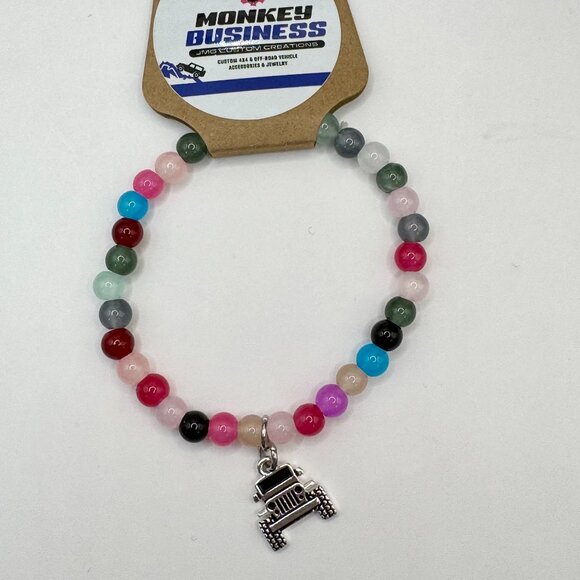 Fun & Colorful Bead Bracelet for the Jeep Girl! - Picture 3 of 6